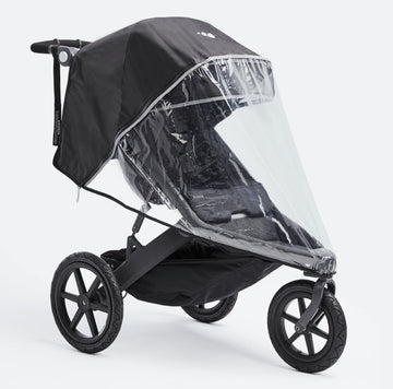 Side angle view of the Roam Rain & Weather Shield